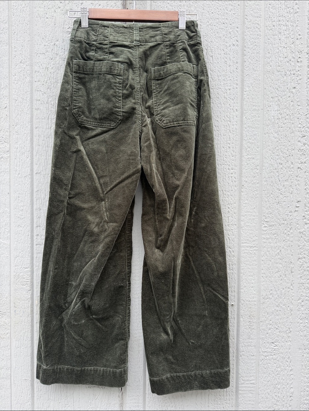 Anthropologie Maeve The Colette Olive Corduroy Pants Size: 28 - Picture 5 of 8